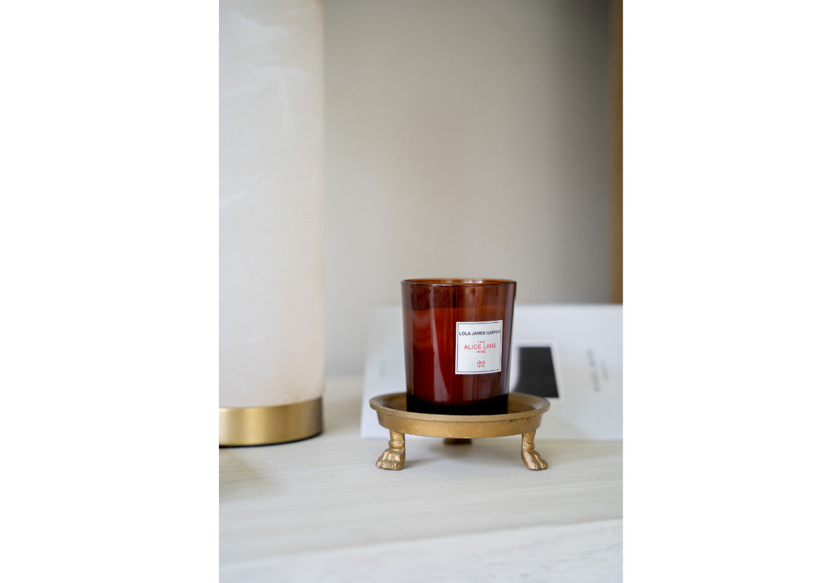 Bougie parfumée de luxe en cire de coco et tournesol, parfum musc rose cardamome, pour chambre et salon