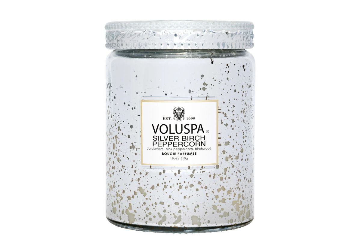 Bougie artisanale en cire de coco naturelle au parfum Poivre rose Tabac Persistant pour Salon et Bureau