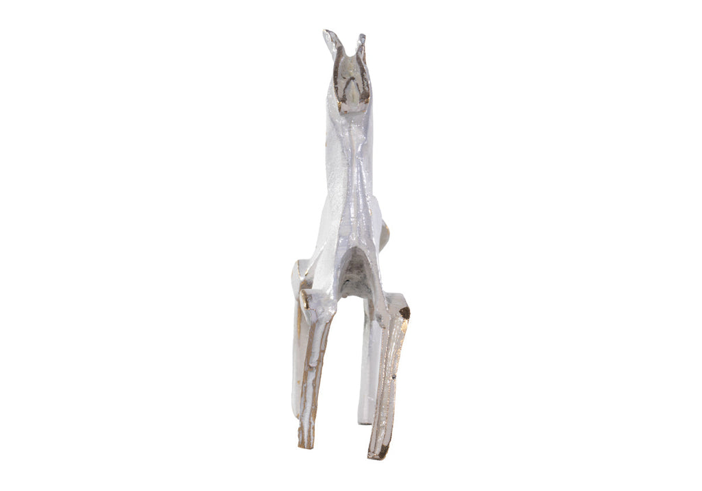 Sculpture de cheval en laiton classique avec détails en fonte pour bureau et salon